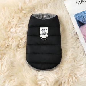 IFFINE Mùa đông Quần áo giữ ấm cho chó Chống gió Lông cừu Áo khoác đi bộ đường dài cho chó Thời trang Đậm đặc Áo khoác cho chó dành cho chó nhỏ và vừa