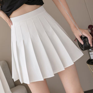 🌟CORE🌟dresses women new style 2025 Korean fashion skirt Summer Solid Color Pleated Skirt Womens JK Skirt Korean A-line Skirt 2️⃣0️⃣2️⃣5️⃣