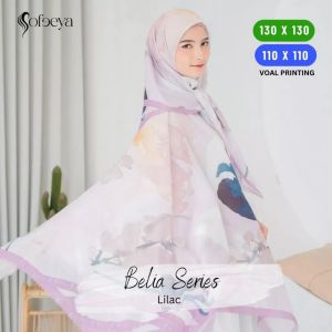 Hijab Segi Empat Daily Voal Motif Printing Belia Series - Gratis Ongkir ke Seluruh Indonesia!