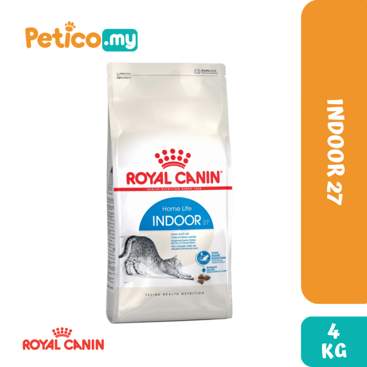 Royal Canin Indoor 27 4KG Dry Cat Food Natural Cat Nutrition