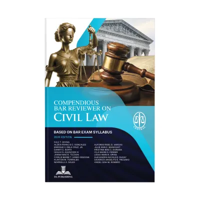 Compendious Bar Reviewer on Civil Law: Based on Bar Exam Syllabus [Law Books] 2026 by Dean Nilo T. Divina