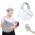 Đai địu em bé cho trẻ sơ sinh đến trẻ mới biết đi/Địu vải đeo nhẹ có thể điều chỉnh cho trẻ sơ sinh với 0-36 tháng/nhỏ gọn dây quàng quấn & địu em bé tàu sân bay & chủ tàu sân bay & điều dưỡng Sling cho trẻ em/Thoáng khí & mềm mại du lịch giữ Sling. 