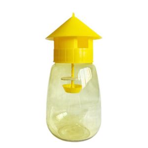 MARISSAWI Reusable Yellow Effective for Orchard Plastic Fruit Fly Trap Drosophila Trap Insect Control Tool Fruit Fly Catcher