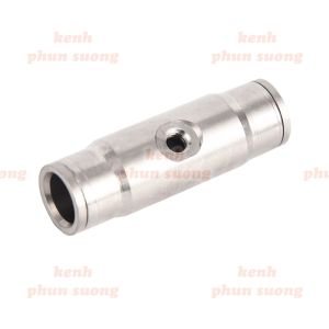 Đế giữa nối nhanh ống 9.52mm 1 lỗ gắn đầu béc phun áp cao
