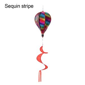 NAMSHEVA Yard Decor Lawn Revolving Colorful Outdoor Windmills Wind Twister Whirlygig Toys  Air Balloon Wind Spinners Pinwheels