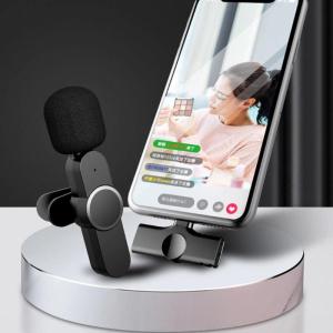 Wireless Microphone Portable Audio Video Recording Mini Mic for iPhone Android Live Broadcast Gaming Phone Microfonoe