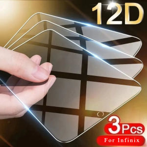 3PCS Tempered Glass For Infinix Smart 7 8 9 Pro Hot 50i 60i 40i 30i 50 30 40 60 Pro Note 30 Tecno Spark GO 1S 1 2 2023 2024 2025 10 20 30 40 10C 20C 30C 40C Pro 1 2 GT 10 Camon 19 20 PRO NOTE 30 POVA Neo3 Screen Protector