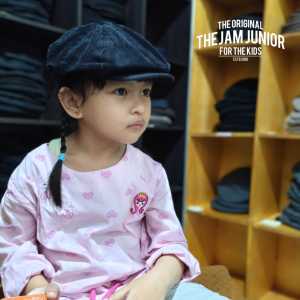 Thejam junior for the kids | Topi anak pria dan wanita Newsboy cap kids | Topi pelukis | Topi kodok | Topi seniman | Topi sutradara