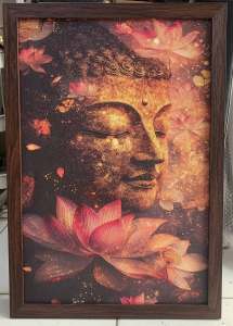 TRANH CANVAS PHẬT GIÁO IN UV NỔI 500% KÍCH THƯỚC 30X30 40X60 IN THEO YÊU CẦU