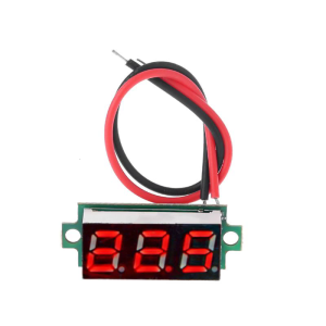 Digital Temperature Meter with 2 Wire Red LED Display Temp Monitor Measuirng Range -55℃~125℃ Used for Sensor