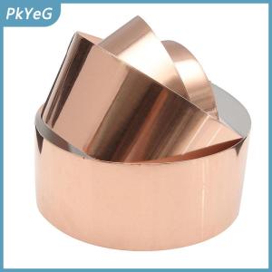 PkYeG Băng dính chắn sóng điện từ bằng lá đồng 50mm x 3m dẫn điện tự dính dùng cho guitar – Mới