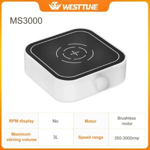 WEST TUNE 2000rpm/3000rpmMagnetic Stirrer with Stir Bar Brushless DC Motor Magnetic Mixer Laboratory Supplies