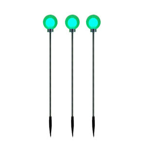 SXH  Ball-in-Ball Ground Insert Lamp Landscape Lamp Outdoor Round Ball Lawn Lamp Homestay Hotel Internet Celebrity Decorative Reed Landscape Lamp