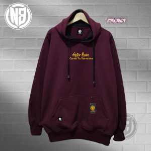 Sweater Hoodie Distro Aesthetic Pria Warna Abu Paralon Bahan Katun Fleece Best Seller COD Hudi Switer Cowok/Cewek Oversize Ukuran Jumbo High Quality Premium
