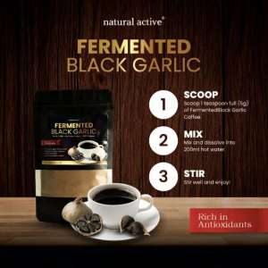 Natural Coffee - Fermented Black Garlic Coffee B1T1 No added sugar pure organic