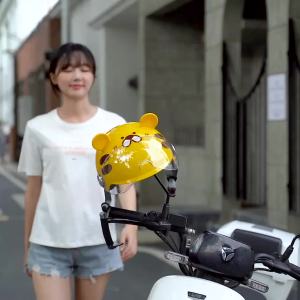 andes3C หมวกกันน็อครถจักรยานยนต์ไฟฟ้าที่ได้รับการรับรองสำหรับผู้หญิงหมวกกันน็อคสำหรับเด็กใช้ได้ทั้งสี่ฤดูสำหรับฤดูร้อน