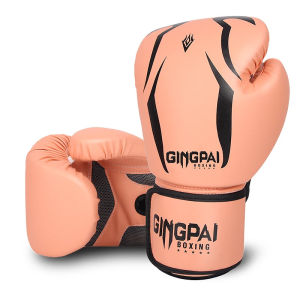 Kids Women/Men Boxing Gloves Pu Leather MMA Muay Thai Boxe De Luva Mitts Sanda GYM Equipment 6 8 10 12OZ boks