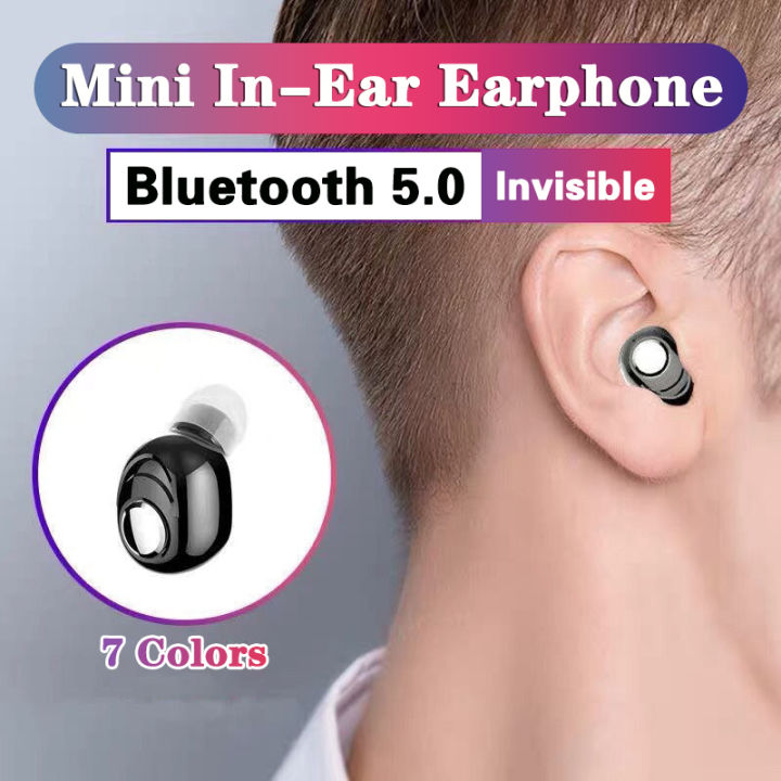 Mini Wireless Bluetooth Earphone Invisible In-Ear Headphones