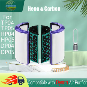 🚚Fast Shipping🚚TP04 Replacement Hepa Filter Compatible with Dyson HP04 TP04 DP04 TP05 DP05 Purifier Fan Sealed Two Stage 360° Filter System Pure Cool Purifier Fan HEPA Filter & Activated Carbon Filter