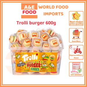 hộp kẹo Trolli burger 600g