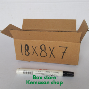 KARDUS | KARTON BOX POLOS 18X8X7 CM | KARDUS PACKING