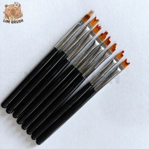 Bộ 8 Cây Cọ Vẽ Hoa Mini Nail Art Chuyên Nghiệp  Đa Dạng Đầu Cọ Khác Nhau Dùng Vẽ Tranh  Làm Nail...LIM BRUSH