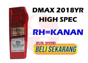 S2U LED Tail Lamp Isuzu Dmax V-Cross 2015-2022YR D-Max Brake Rear Tail Lights Bar Lampu Brek Belakang Kereta
