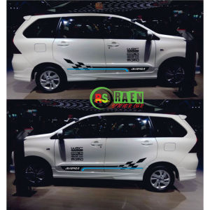 stiker mobil cutting stiker avanza striping avanza sticker minimalis terkeren