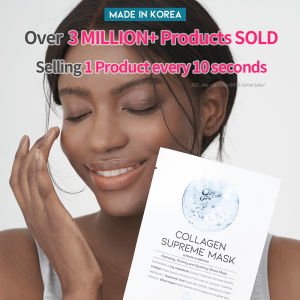 #OOTD Collagen Supreme Mask (10 Sheets) [K Beauty Vegan Beauty Collagen Hyaluronic Acid Witch Hazel youthful look wrinkles reduce fine line]