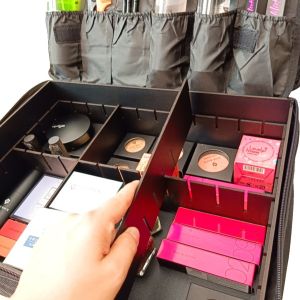 [TẶNG MACARA] XẢ KHO GIÁ SỐC Cốp túi xách đa năng đựng mỹ phẩm đồ trang điểm đồ dùng cá nhân mang đi du lịch đi làm có nhiều ngăn chia size 40 x30 x14 cm