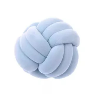 Nordic Soft Knot Ball Pillow Home Decor Cushion Fashion Round Pillow Soft Solid Pillow For Living Home Air BNB Homestay