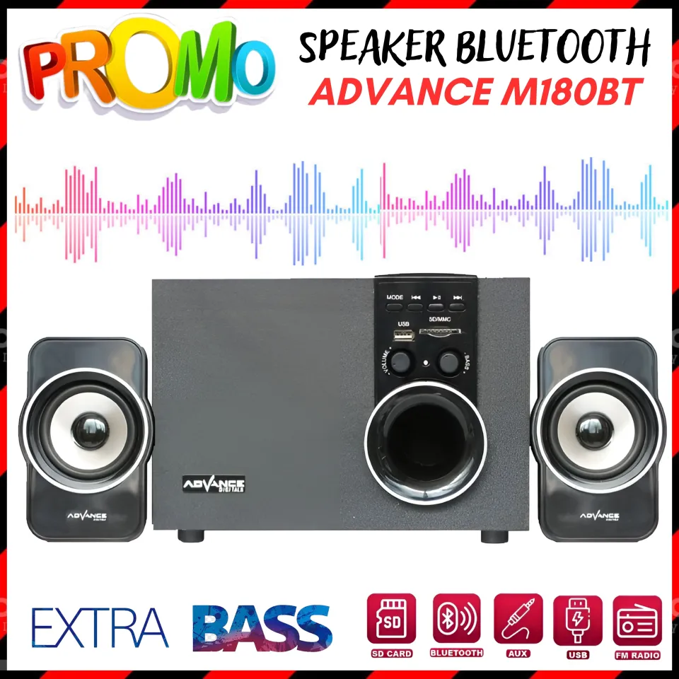 Speaker Advance Aktif Portable M180BT/M15BT/M12BT/M10BT Bluetooth