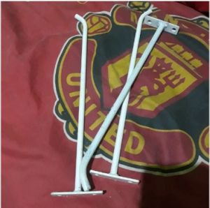 Gantungan Baju Cantolan Hanger Gantungan tempel dinding - Besi penyangga gantungan baju tempel dinding siku penyangga cantolan