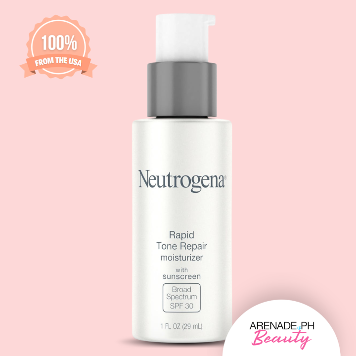 Neutrogena Rapid Tone Repair Face Moisturizer Cream SPF 30 1 Fl Oz 29 ML
