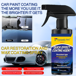 【Hydrophobic Quick Shine】Car Coating Spray/Nano Ceramic Coating/Automotive Paint Protection/Water Repellent Car Wax/Car Detailing/Auto Care