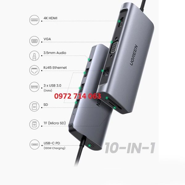 B%E1%BB%99%20Chuy%E1%BB%83n%20USB%20C%2010%20in%201%20UGREEN%2080133%20USB%20C%20to%203%20USB%203.0+HDMI%204K%20+%20VGA%20+%20RJ45%20Gigabit%20+%20SD/TF%20+%20Audio%203.5mm,%20h%C3%A0ng%20ch%C3%ADnh%20h%C3%A3ng%20-%20Image%206