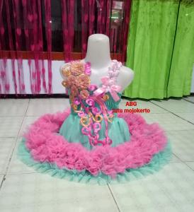 gaun petite anak - gaun pesta anak