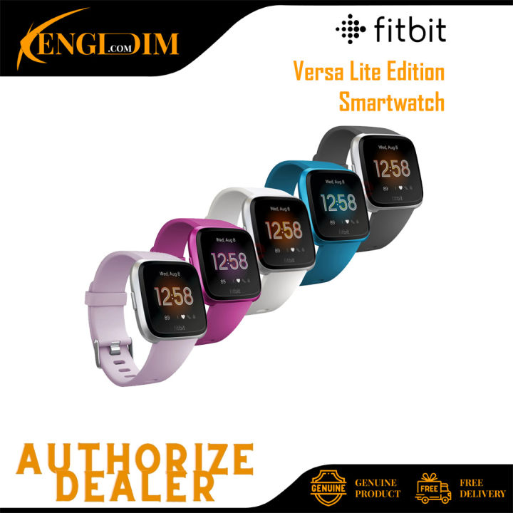 Fitbit Versa Lite Edition Smartwatch Water Resistant Smartwatch 24