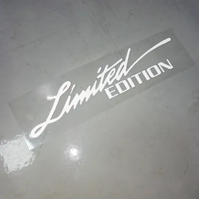 Tem Decal Phản Quang Limited Edition dán trang trí xe