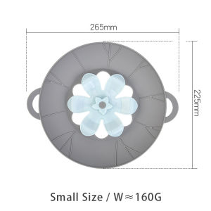 Justliving Nắp Nút chặn nắp silicon thông dụng nắp Splatter lò vi sóng không có nắp đun sôi cho nồi chảo đun sôi trên nắp đậy bảo vệ phụ kiện nhà bếp dụng cụ nấu ăn đa năng