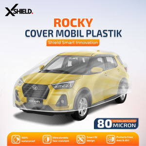 Cover Mobil Daihatsu Rocky Sarung Mobil Tebal plastik PE 80 Micron -XSHIELD