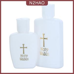 N2HAO  1 chai nước nhựa phục sinh đồ dùng Tôn Giáo chai nước thánh phục sinh