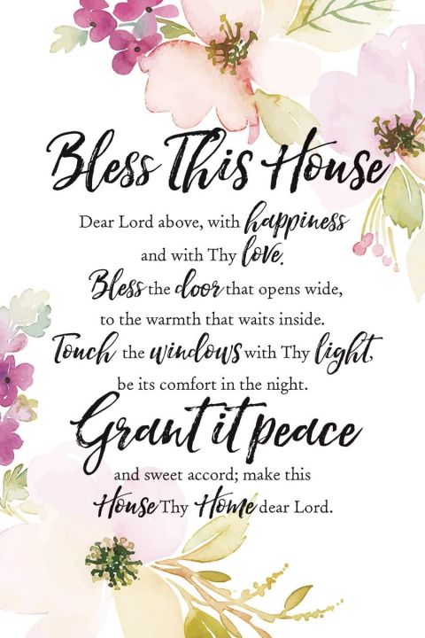 BLESS THIS HOME - CHRISTIAN WALL DECOR