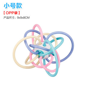 Kijoy Newborn Baby Accessories Rattle Teether Soft Rubber Early Learning Toys Infant Toddler Bayi Mainan Musical Teething Toy Hand Shaking Grabbing Gripping Rattles Le Manhattan