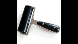 btnx QIANYU 100MM Stainless Steel Leather Rolling Wheel Craft Tool for DIY Handmade 2Z6B7