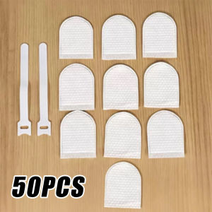 10PCS Faucet filter cotton water purifier thickened proof-splash disposable For Kitchen & Bathroom