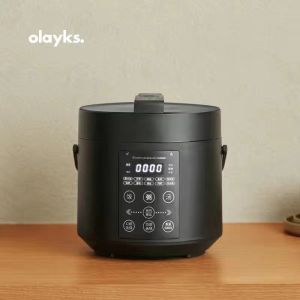 Olayks electric pressure cooker 2L 2.5L 3L multifunctional pressure cooker rice cooker Stew soup household inligent automatic timing 3-4 people
