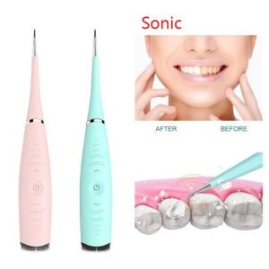 Dental *green*(ENHANCED VERSION) Stainless Steel Electric Scaling Teeth Cleaner Floss Flossing Dental Calculus Remover Teeth Cleaning