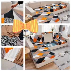 ❤Quick delivery+COD❤Flower Printed Stretch Couch Seat Cover Sofa Cushion Removable Furniture Protector for 1 2 3 4 Setaer L Shape