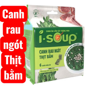 COMBO 54g Canh Rau Ngót Thịt Bằm sấy thăng hoa khách chọn phân loại